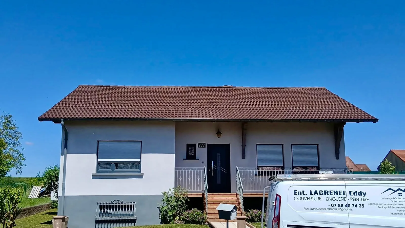 Rénovation toiture - Maison individuelle - après travaux
